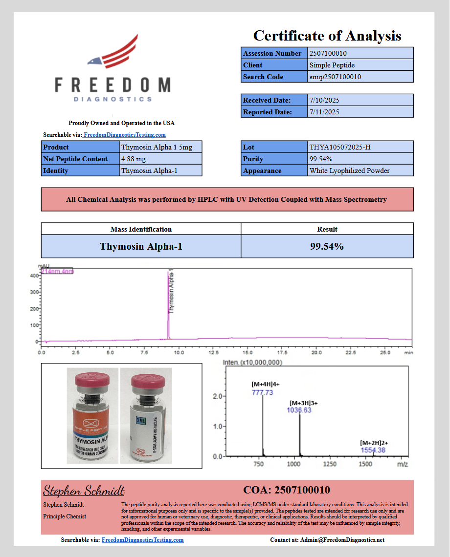 Thymosin Alpha 1 - Image 5