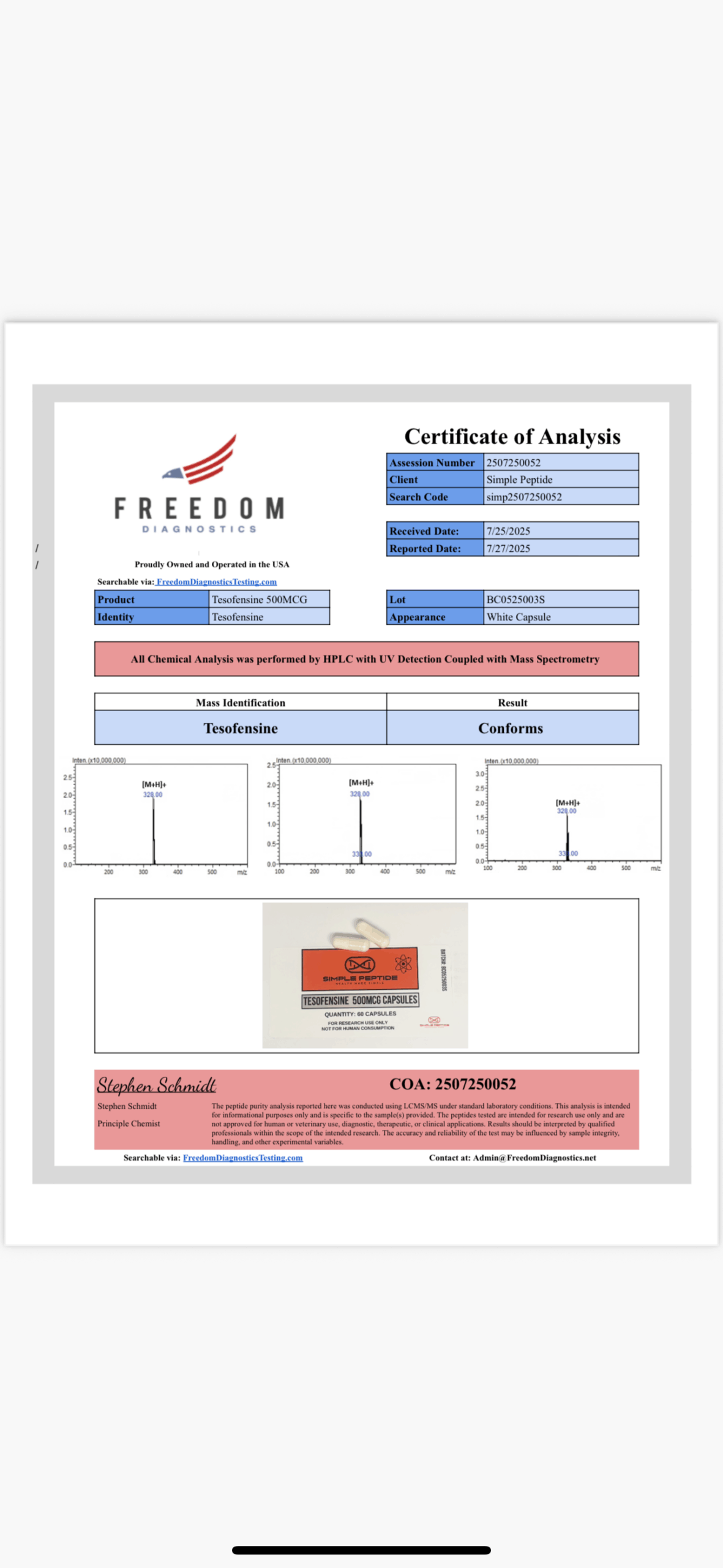 Tesofensine - Image 3