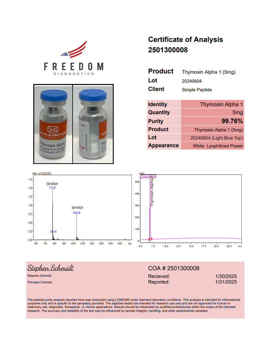 Thymosin Alpha 1 - Image 9