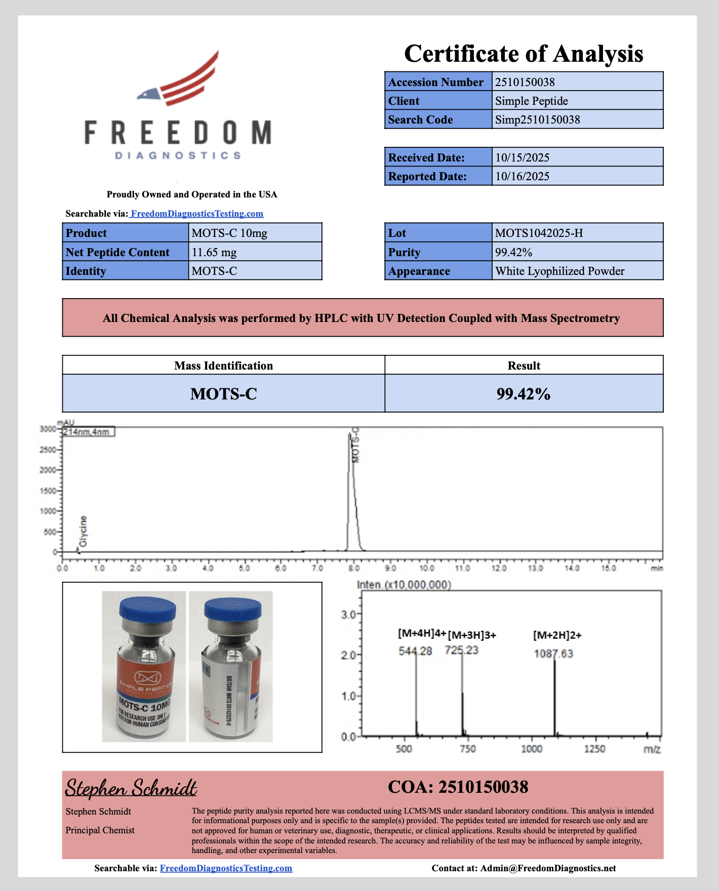 MOTS-C 10MG - Image 10