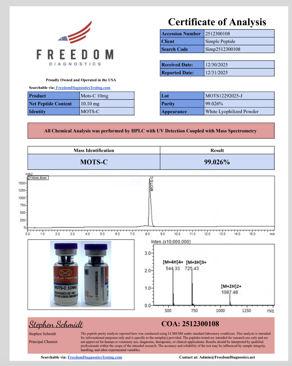 MOTS-C 10MG - Image 4