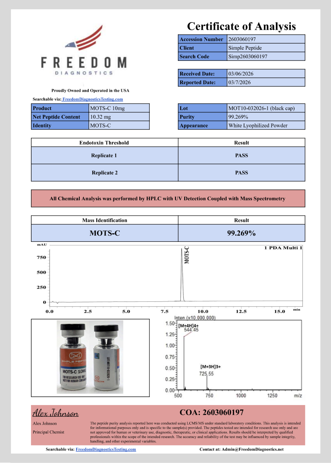 MOTS-C 10MG - Image 3