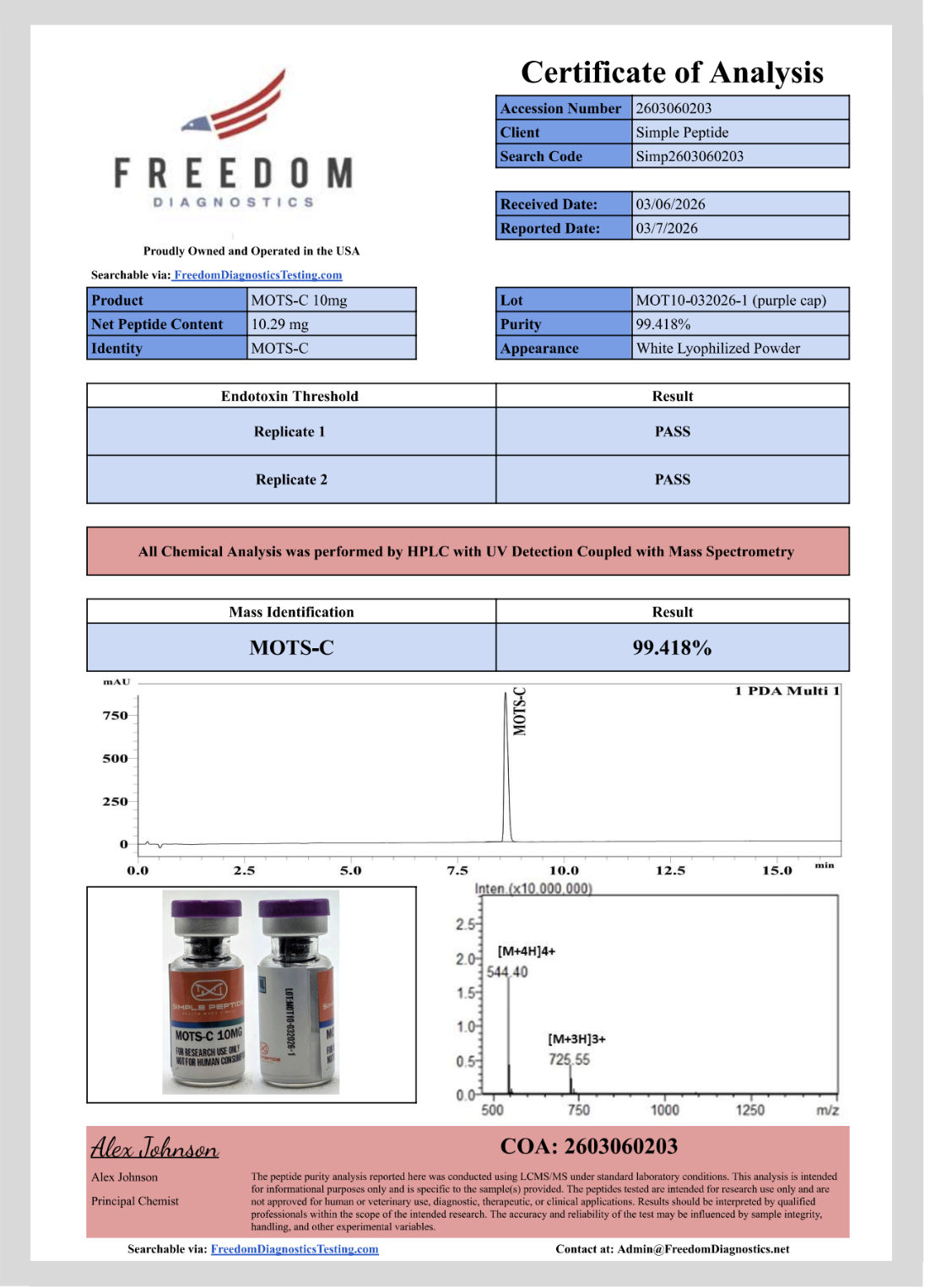 MOTS-C 10MG - Image 2