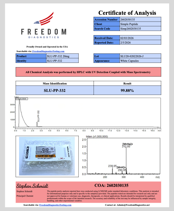 SLU-PP-332 Capsules - Image 2